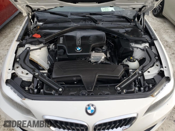 2016 BMW 2 Series 228i with VIN WBA1K9C51GV321520, listed as a Copart auction lot 76945344 with 23,045 mi miles and Non Repairable. Bid and sale history available at carsss.com. Image 11.