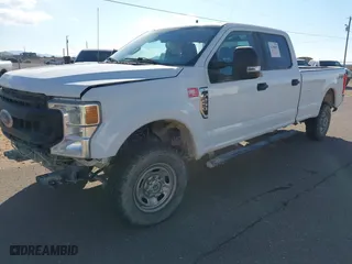 2022 Ford Super Duty F-250 SRW XL with VIN 1FT7W2B65NED77444, listed as a IAAI auction lot 41248691 with 154,205 mi miles. Bid and sale history available at carsss.com. Image 17.