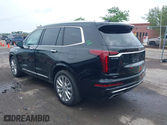 2022 Cadillac XT6 Premium Luxury with VIN 1GYKPDRS6NZ156380, listed as a IAAI auction lot 42542067 with 42,563 mi miles and . Bid and sale history available at DreamBid. Image 3.