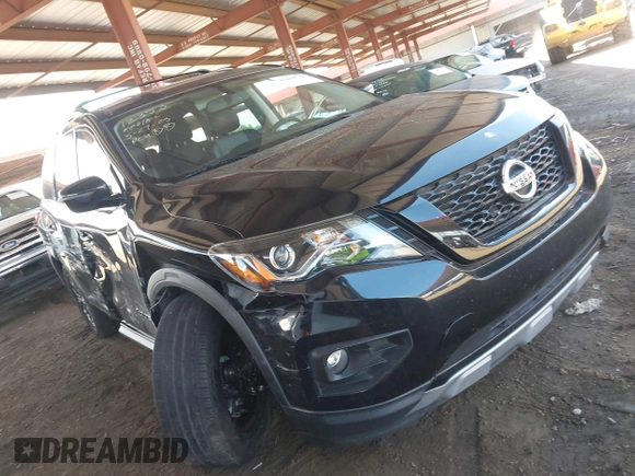 2020 Nissan Pathfinder SV with VIN 5N1DR2BN9LC624874, listed as a IAAI auction lot 42408786 with 72,836 mi miles and . Bid and sale history available at DreamBid. Image 1.