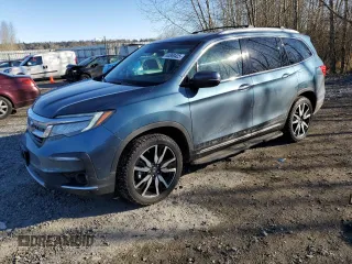 2021 Honda Pilot Touring 7-Passenger z VIN 5FNYF6H63MB015547, wystawiony jako Copart lot #44850425 z przebiegiem 33 668 mil mil oraz Szkoda całkowita • Salvage title. Historia ofert i sprzedaży dostępna na DreamBid. Obrazek 1.