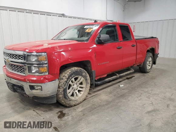 2014 Chevrolet Silverado 1500 LT with VIN 1GCVKREC3EZ134995, listed as a Copart auction lot 50768255 with 161,729 mi miles and Salvage Title. Bid and sale history available at DreamBid. Image 1.