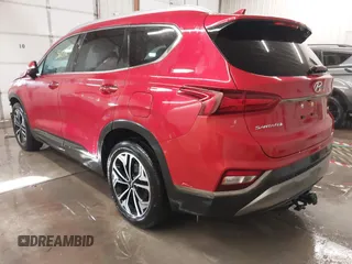 2020 Hyundai Santa Fe Limited with VIN 5NMS53AA0LH293308, listed as a IAAI auction lot 41608440 with 56,011 mi miles and . Bid and sale history available at DreamBid. Image 3.