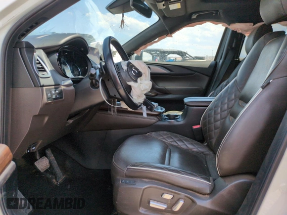 2023 Mazda CX-9 Signature with VIN JM3TCBEY7P0640089, listed as a Copart auction lot 61674085 with 55,387 mi miles and Salvage title. Bid and sale history available at DreamBid. Image 7.