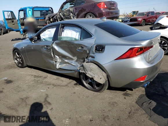 2020 Lexus IS 300 F Sport with VIN JTHG81F28L5043173, listed as a Copart auction lot 76475844 with 27,083 mi miles and Salvage title. Bid and sale history available at DreamBid. Image 2.