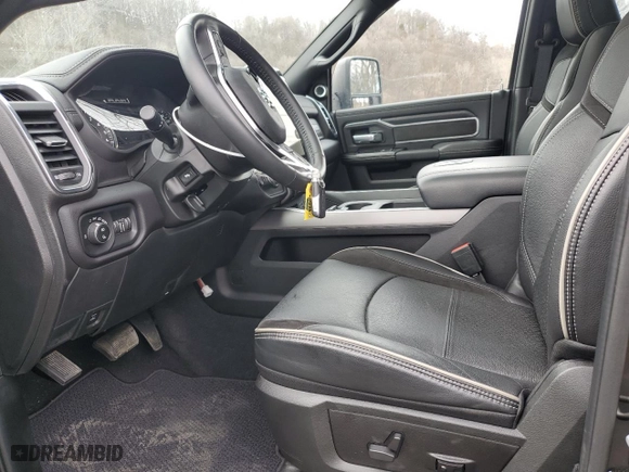 2024 Ram 2500 Laramie with VIN 3C6UR5FJ1RG103271, listed as a Copart auction lot 51228295 with 7,930 mi miles and Salvage Title. Bid and sale history available at carsss.com. Image 7.