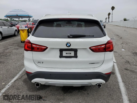 2021 BMW X1 xDrive28i with VIN WBXJG9C09M5U35093, listed as a Copart auction lot 65509155 with 46,875 mi miles and Salvage title. Bid and sale history available at DreamBid. Image 6.