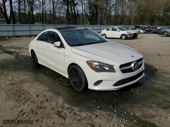 2018 Mercedes-Benz CLA with VIN WDDSJ4GB3JN610196, listed as a Copart auction lot 50212055 with 58,979 mi miles and Salvage Title. Bid and sale history available at carsss.com. Image 13.