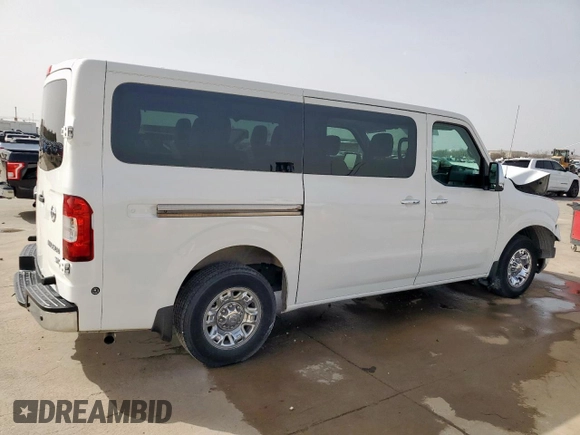 2018 Nissan NV SV with VIN 5BZBF0AA0JN851198, listed as a Copart auction lot 48029005 with 88,007 mi miles and Salvage title. Bid and sale history available at DreamBid. Image 3.