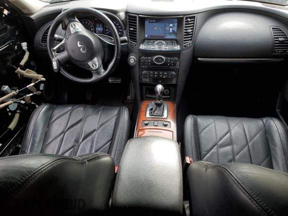 2014 Infiniti QX70 с VIN JN8CS1MW9EM411428, выставлен на аукционе Copart как лот 48016895 с пробегом 110 302 миль миль и Списание • Salvage title. История ставок и продаж доступна на DreamBid. Изображение 8.