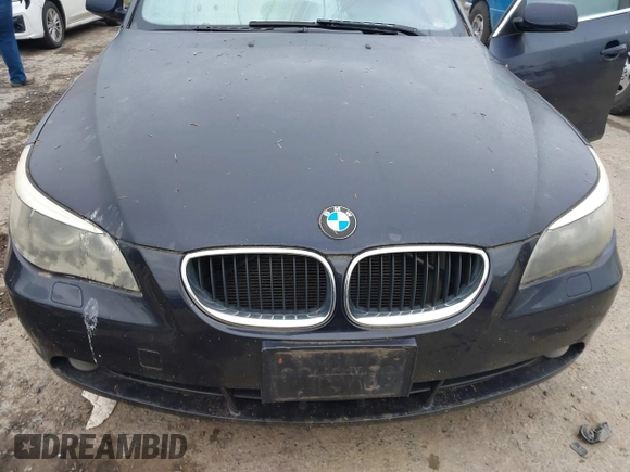 2006 BMW 5 Series 525i with VIN WBANE53596CK81232, listed as a IAAI auction lot 41723176 with 187,335 mi miles and . Bid and sale history available at DreamBid. Image 6.