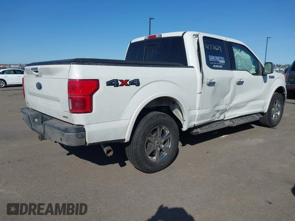 2020 Ford F-150 XL with VIN 1FTEW1E4XLKE95564, listed as a IAAI auction lot 41771629 with 125,333 mi miles and . Bid and sale history available at DreamBid. Image 4.
