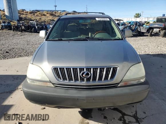 2003 Lexus RX 300 with VIN JTJHF10U630301545, listed as a Copart auction lot 75288894 with 218,602 mi miles and Salvage Title. Bid and sale history available at carsss.com. Image 5.