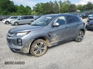 2021 Mitsubishi Outlander ES with VIN JA4APUAU7MU021008, listed as a Copart auction lot 55587445 with 83,913 mi miles and Salvage title. Bid and sale history available at DreamBid. Image 1.