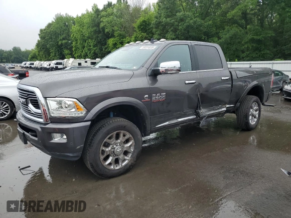 2018 Ram 2500 Limited z VIN 3C6UR5GL5JG289269, wystawiony jako Copart lot #59324035 z przebiegiem 94 266 mil mil oraz Szkoda całkowita • Salvage title. Historia ofert i sprzedaży dostępna na DreamBid. Obrazek 1.