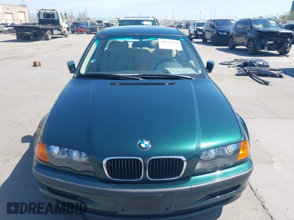 1999 BMW 3 Series 323i with VIN WBAAM3336XFP55691, listed as a IAAI auction lot 42033522 with 129,067 mi miles. Bid and sale history available at carsss.com. Image 12.