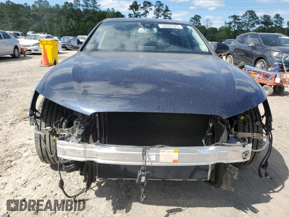 2018 Audi A6 Premium Plus with VIN WAUG3AFC8JN025016, listed as a Copart auction lot 52023525 with 91,827 mi miles and Salvage Title. Bid and sale history available at carsss.com. Image 5.