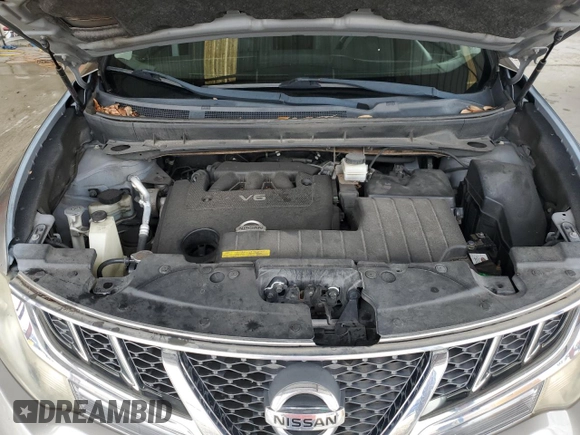 2011 Nissan Murano SV with VIN JN8AZ1MW2BW152042, listed as a Copart auction lot 73466364 with 167,392 mi miles and Clean Title. Bid and sale history available at carsss.com. Image 12.