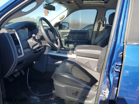 2009 Dodge Ram 1500 Laramie with VIN 1D3HV13T89S781830, listed as a Copart auction lot 87751325 with 271,261 mi miles and Salvage Title. Bid and sale history available at carsss.com. Image 7.