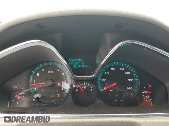 2014 Chevrolet Traverse LS z VIN 1GNKRFED0EJ257455, wystawiony jako Copart lot #58961415 z przebiegiem 136 284 mil mil oraz Szkoda całkowita • Salvage title. Historia ofert i sprzedaży dostępna na DreamBid. Obrazek 9.