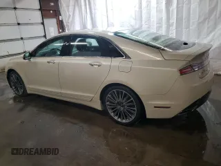2015 Lincoln MKZ Hybrid with VIN 3LN6L2LU4FR607177, listed as a Copart auction lot 57472145 with 121,708 mi miles and Salvage title. Bid and sale history available at DreamBid. Image 2.