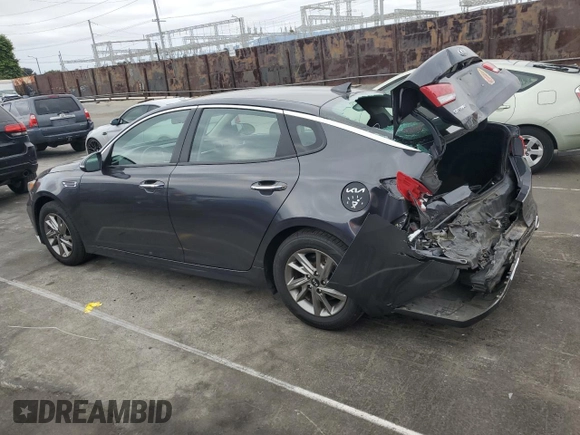 2019 Kia Optima LX with VIN 5XXGT4L38KG327847, listed as a Copart auction lot 55246455 with 88,649 mi miles and Salvage Title. Bid and sale history available at carsss.com. Image 2.