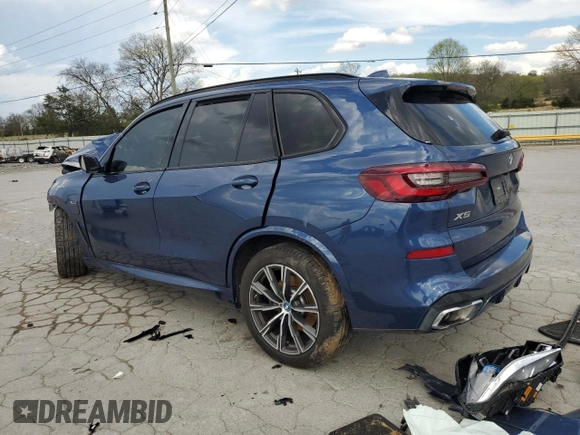 2023 BMW X5 xDrive45e with VIN 5UXTA6C06P9P92118, listed as a Copart auction lot 51798505 with Not provided miles and Salvage title. Bid and sale history available at DreamBid. Image 2.