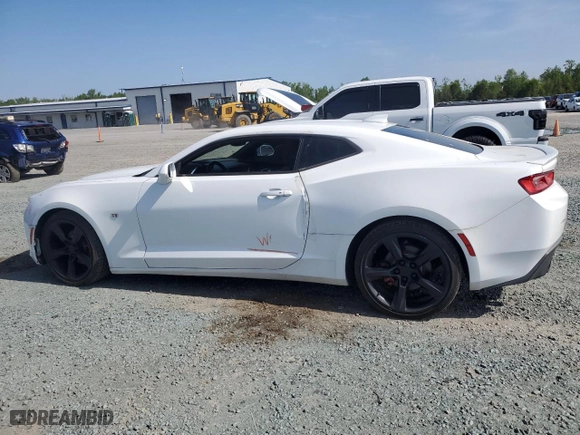 2017 Chevrolet Camaro 1LT with VIN 1G1FA1RS3H0113589, listed as a Copart auction lot 52671875 with 185,260 mi miles and Salvage Title. Bid and sale history available at carsss.com. Image 2.