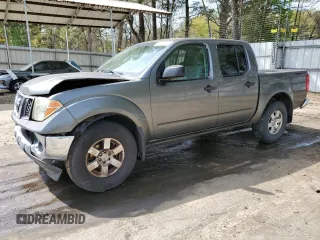 2005 Nissan Frontier 4WD LE with VIN 1N6AD07W55C429219, listed as a Copart auction lot 51066955 with 196,617 mi miles and Salvage Title. Bid and sale history available at carsss.com. Image 1.