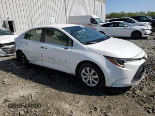 2021 Toyota Corolla LE with VIN JTDEPMAE5MJ132786, listed as a Copart auction lot 54755225 with 44,684 mi miles and Salvage Title. Bid and sale history available at DreamBid. Image 4.