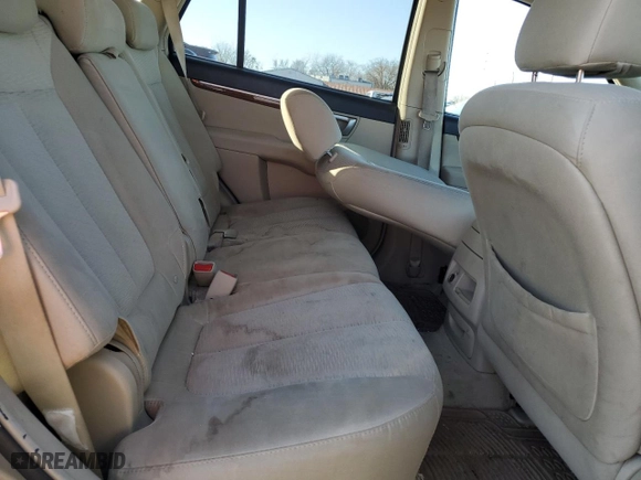 2007 Hyundai Santa Fe GLS with VIN 5NMSG13D37H099321, listed as a Copart auction lot 49317285 with 241,115 mi miles and Salvage Title. Bid and sale history available at carsss.com. Image 11.