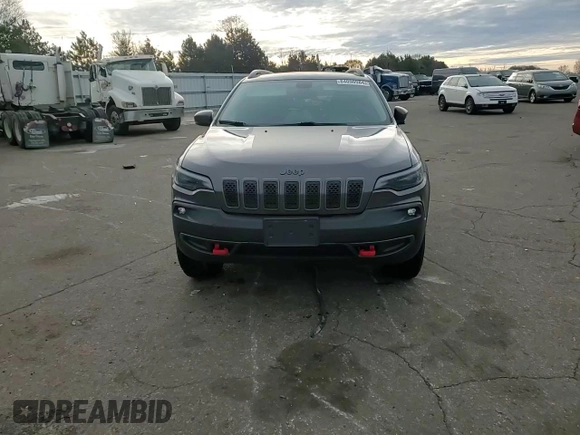 2019 Jeep Cherokee Trailhawk Elite with VIN 1C4PJMBNXKD182846, listed as a Copart auction lot 84090984 with 79,212 mi miles and Salvage title. Bid and sale history available at DreamBid. Image 11.
