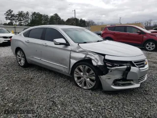 2015 Chevrolet Impala LTZ with VIN 2G1165S31F9228345, listed as a Copart auction lot 41655745 with 105,664 mi miles and Salvage Title. Bid and sale history available at carsss.com. Image 4.