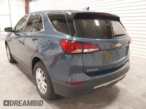 2024 Chevrolet Equinox LT with VIN 3GNAXKEG4RL326621, listed as a IAAI auction lot 42194754 with 21,167 mi miles and . Bid and sale history available at DreamBid. Image 3.
