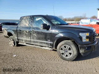 2016 Ford F-150 XLT with VIN 1FTEW1EP5GFC74088, listed as a Copart auction lot 50719655 with 185,481 mi miles and Salvage Title. Bid and sale history available at carsss.com. Image 4.