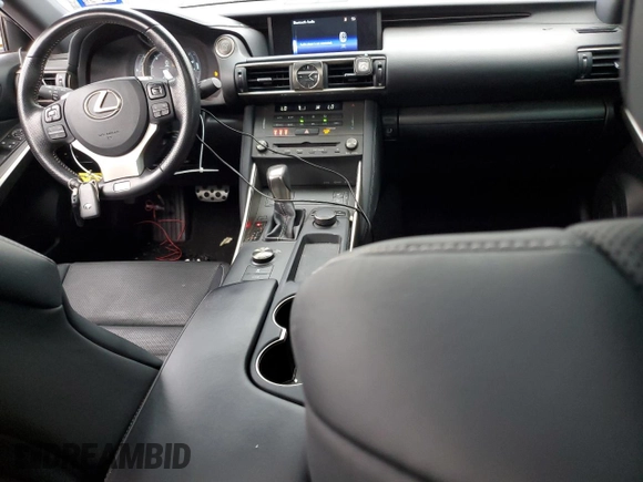 2020 Lexus IS 350 F Sport with VIN JTHGZ1B26L5036810, listed as a Copart auction lot 83224594 with 59,752 mi miles and Salvage title. Bid and sale history available at DreamBid. Image 8.
