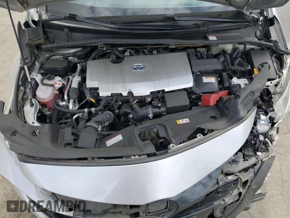 2021 Toyota Prius LE with VIN JTDKAMFP5M3192991, listed as a Copart auction lot 56768095 with 77,515 mi miles and Salvage title. Bid and sale history available at DreamBid. Image 11.