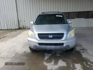 2003 Honda Pilot EX z VIN 2HKYF18593H563871, wystawiony jako Copart lot #55968445 z przebiegiem 213 637 mil mil oraz Szkoda całkowita • Salvage title. Historia ofert i sprzedaży dostępna na DreamBid. Obrazek 5.