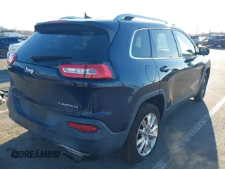 2016 Jeep Cherokee Limited with VIN 1C4PJMDS8GW118822, listed as a IAAI auction lot 41825379 with 106,566 mi miles and . Bid and sale history available at carsss.com. Image 4.
