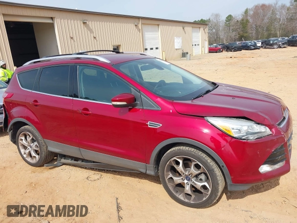2013 Ford Escape Titanium with VIN 1FMCU0J93DUB43923, listed as a IAAI auction lot 41798566 with 109,351 mi miles. Bid and sale history available at carsss.com. Image 14.