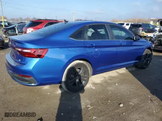 2023 Volkswagen Jetta SE with VIN 3VW7M7BU2PM029905, listed as a Copart auction lot 47128055 with 18,647 mi miles and Salvage Title. Bid and sale history available at carsss.com. Image 3.