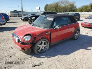 2009 MINI Convertible z VIN WMWMR335X9TU95073, wystawiony jako Copart lot #73690884 z przebiegiem 63 888 mil mil oraz Szkoda całkowita • Salvage title. Historia ofert i sprzedaży dostępna na DreamBid. Obrazek 1.