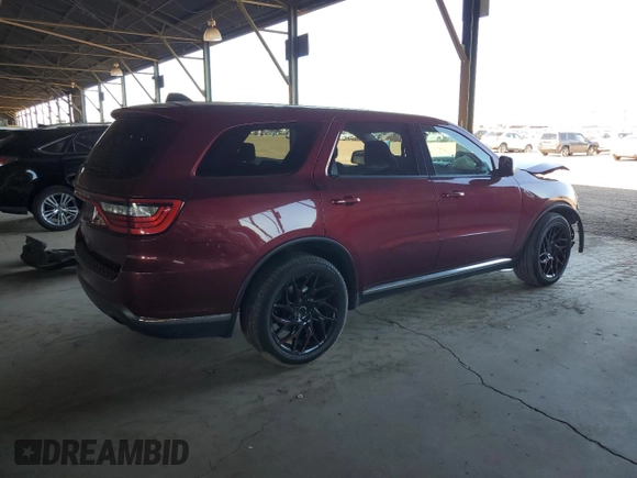 2020 Dodge Durango SXT with VIN 1C4RDHAGXLC352818, listed as a Copart auction lot 58450165 with Not provided miles and Salvage title. Bid and sale history available at DreamBid. Image 3.
