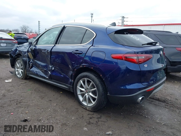 2019 Alfa Romeo Stelvio Ti z VIN ZASPAKBN4K7C43201, wystawiony jako IAAI lot #41121052 z przebiegiem 32 768 mil mil oraz . Historia ofert i sprzedaży dostępna na DreamBid. Obrazek 3.