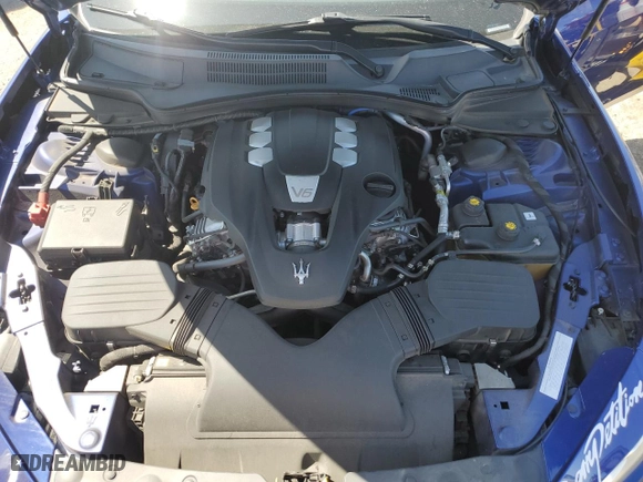2019 Maserati Ghibli with VIN ZAM57XSA9K1322189, listed as a Copart auction lot 55374484 with 22,937 mi miles and Salvage Title. Bid and sale history available at carsss.com. Image 12.
