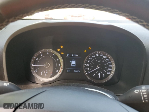2022 Hyundai Venue SEL z VIN KMHRC8A34NU132938, wystawiony jako Copart lot #62136555 z przebiegiem 76 617 mil mil oraz Szkoda całkowita • Salvage title. Historia ofert i sprzedaży dostępna na DreamBid. Obrazek 9.