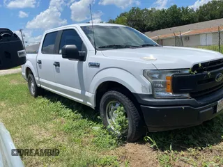 2018 Ford F-150 XL with VIN 1FTEW1C50JKF63086, listed as a IAAI auction lot 42698450 with 146,235 mi miles and . Bid and sale history available at DreamBid. Image 1.