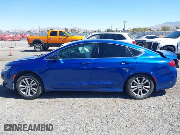2015 Chrysler 200 Limited with VIN 1C3CCCAB4FN576017, listed as a IAAI auction lot 41820944 with 142,020 mi miles. Bid and sale history available at carsss.com. Image 15.