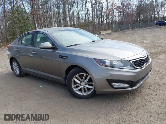 2013 Kia Optima LX with VIN 5XXGM4A79DG135066, listed as a IAAI auction lot 41915458 with 126,759 mi miles. Bid and sale history available at carsss.com. Image 1.