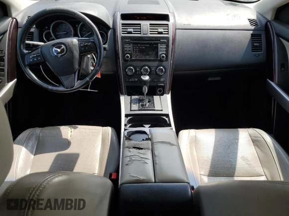 2013 Mazda CX-9 Grand Touring with VIN JM3TB2DA9D0421993, listed as a Copart auction lot 55426965 with 178,280 mi miles and Clean title. Bid and sale history available at DreamBid. Image 8.